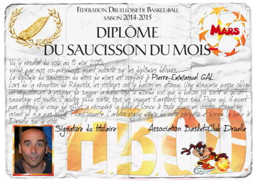 24.diplome saucisson mars 2015